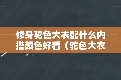 修身驼色大衣配什么内搭颜色好看（驼色大衣配什么颜色的内搭）