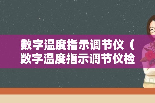 数字温度指示调节仪（数字温度指示调节仪检定规程）