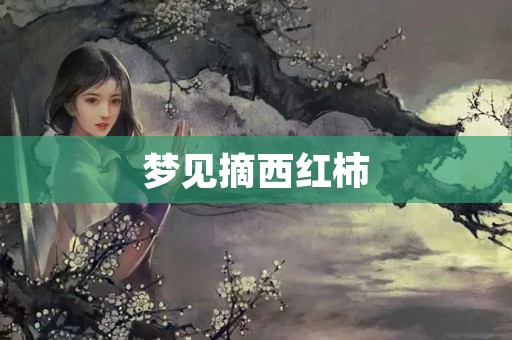 梦见摘西红柿