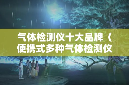 气体检测仪十大品牌（便携式多种气体检测仪品牌）