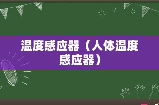 温度感应器（人体温度感应器）
