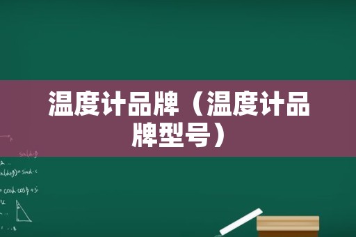 温度计品牌（温度计品牌型号）