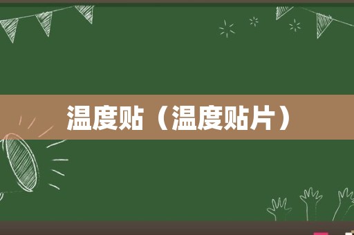 温度贴（温度贴片）