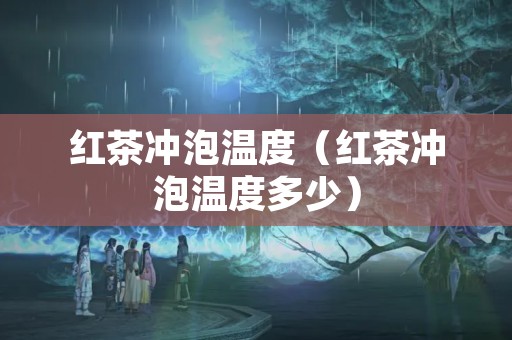 红茶冲泡温度（红茶冲泡温度多少）