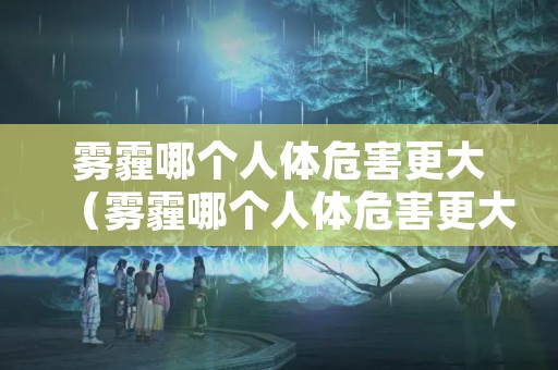 雾霾哪个人体危害更大（雾霾哪个人体危害更大些）